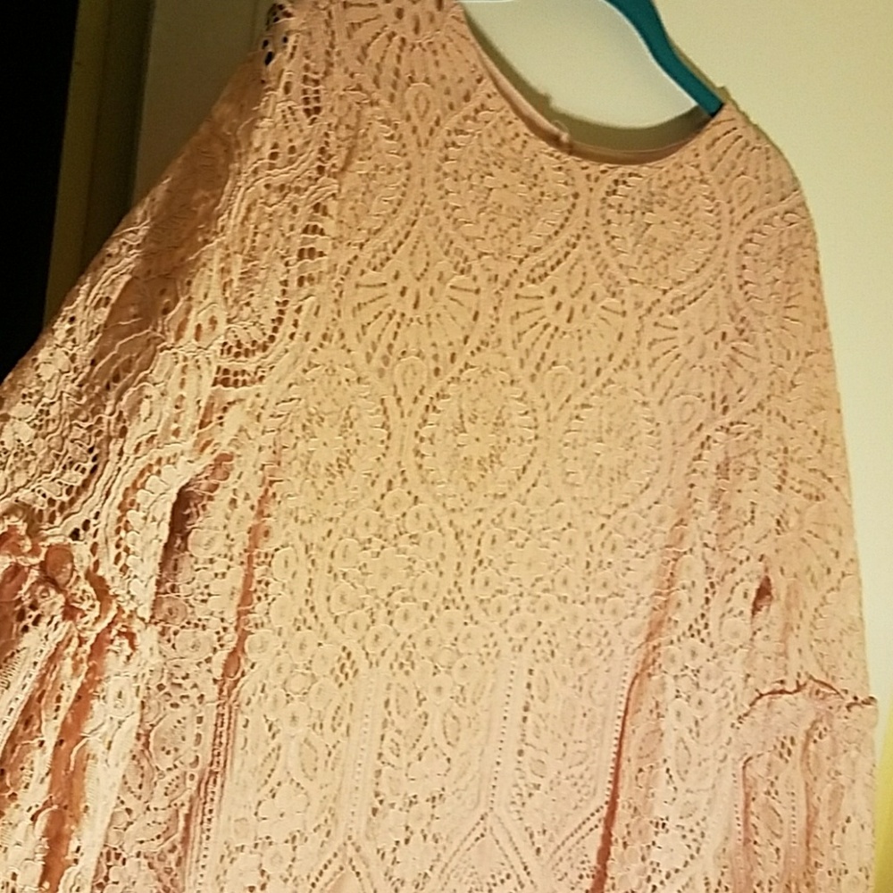 Pink blouse